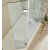 Nuie Chrome 1400mm Wetroom Panel
