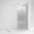 Nuie Chrome 1000mm Fluted Wetroom Panel