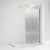 Nuie Brushed Brass 800mm Fluted Wetroom Panel