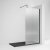 Nuie Black 1000mm Fluted Wetroom Panel