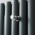 Nuie Sloane Anthracite 1800 x 528mm Vertical Double Panel Radiator