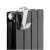 Nuie Sloane Anthracite 1800 x 528mm Vertical Double Panel Radiator