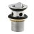 Nuie Beaumont Chrome Luxury Bridge Basin Mixer