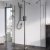 Roman Haven 10mm Select 400mm Wetroom Corner Panel Gunmetal