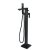 Ajax Carlton 1655 x 745mm Black Freestanding Bath