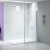 Merlyn 1200mm Brushed Bronze 8mm Fluted Wetroom Panel