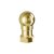 Burlington Classique 900mm Hinged Shower Door in Gold