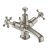 Burlington Arcade 500mm 1TH Cloakroom Basin with Nickel Overflow