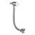 Ajax Armthorpe 1700 x 850mm LH L Shape Shower Bath with Chrome Screen