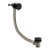 Ajax Armthorpe 1700 x 850mm Supercast RH L Shape Shower Bath with Matt Black Screen