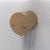 Ajax Armthorpe 1700 x 850mm RH L Shape Shower Bath with Brushed Bronze Screen