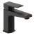 Ajax Waltham 450mm 1TH Cloakroom Basin and Matt Black Bottle Trap
