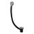 Ajax Armthorpe 1700 x 850mm LH L Shape Shower Bath with Chrome Screen