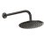 Scudo Concealed Two Outlet Shower Valve with Gunmetal Plate