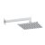Scudo Concealed One Outlet Shower Valve with Chrome Plate