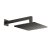 Scudo Concealed Two Outlet Shower Valve with Gunmetal Plate