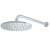 Scudo Concealed One Outlet Shower Valve with Chrome Plate