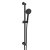 Scudo Concealed One Outlet Shower Valve with Matt Black Plate