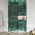Scudo Dawn Athena 1000mm Black Hinged Inline Shower Door