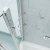 Merlyn SecureSeal 1000 x 1500mm 5 Fold Bath Screen