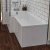 Beaufort Shannon 1500 x 850mm RH L Shaped Reinforced Bath