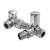 Essential Straight Chrome 1430 x 600mm Towel Warmer