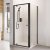 Roman Haven6 Black 1100mm Sliding Shower Door