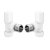 Redroom Omnia Left Handed White 1681 x 596mm Towel Radiator
