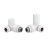 Redroom Omnia Left Handed White 1681 x 596mm Towel Radiator