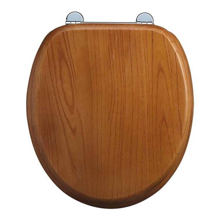 Burlington Oak Soft Close Toilet Seat