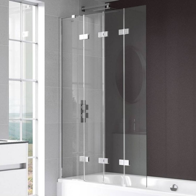 Kudos Inspire 6mm LH Three Panel In Folding Bath Screen