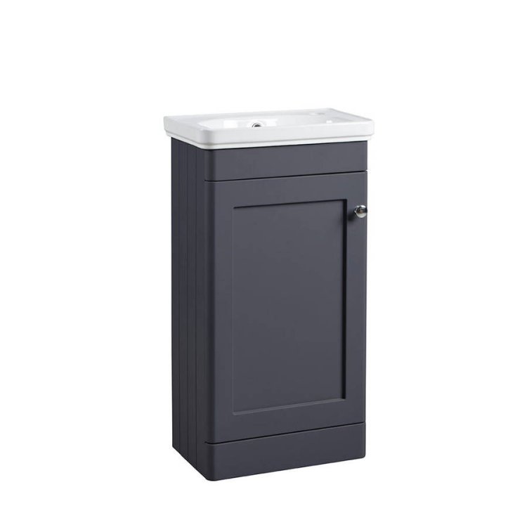 Tavistock Marston 450mm Matt Dark Grey Cloakroom Unit Tavistock Marston 450mm Matt Dark Grey Cloakroom Unit