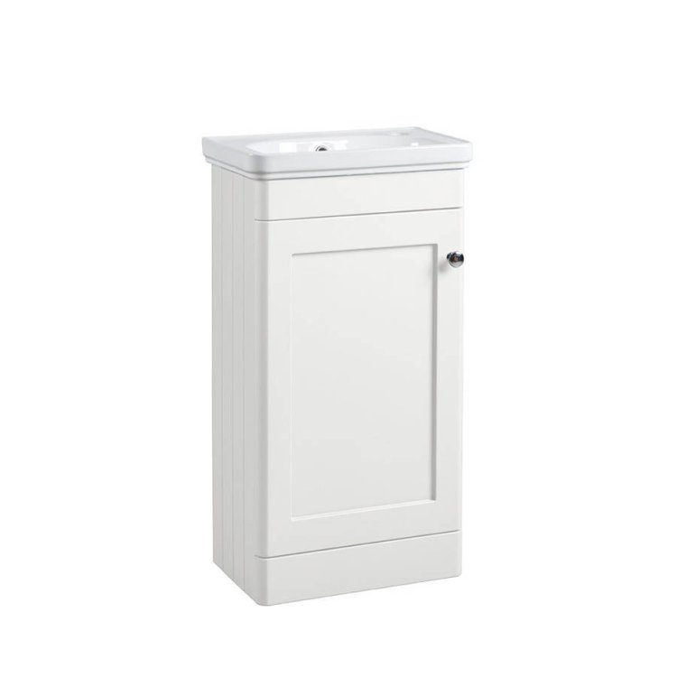 Tavistock Marston 450mm Paper White Cloakroom Unit Tavistock Marston 450mm Paper White Cloakroom Unit