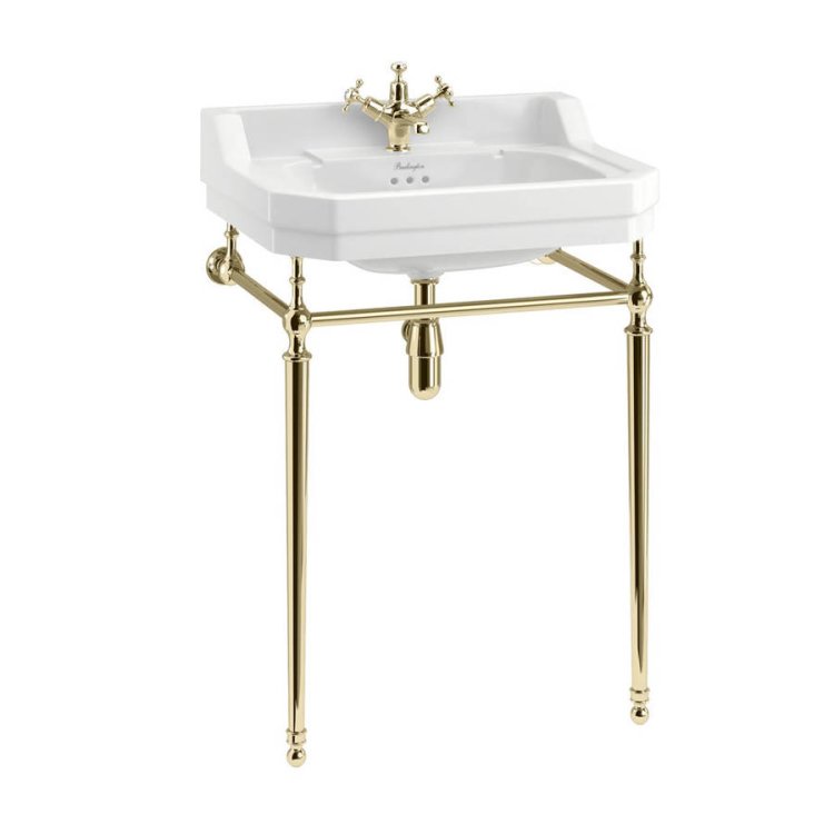 Burlington 610mm Gold Basin Washstand