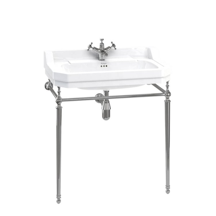 Burlington 800mm Chrome Basin Washstand