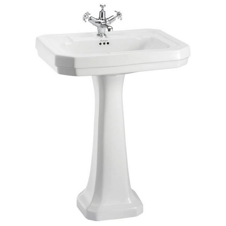 Burlington Victorian 610mm One Tap Hole Basin Pedestal