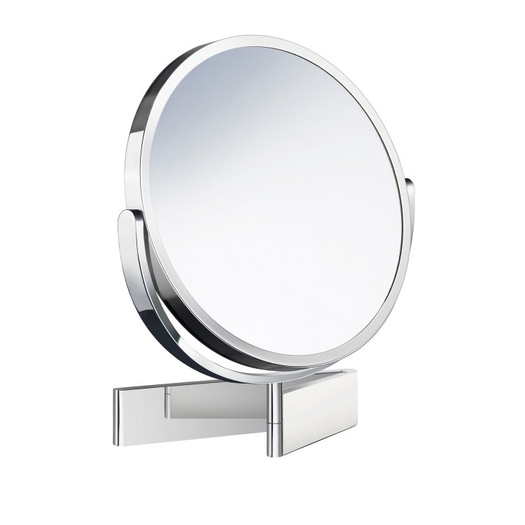 Smedbo Outline 200mm Chrome Wall Mounted Duel Mirror