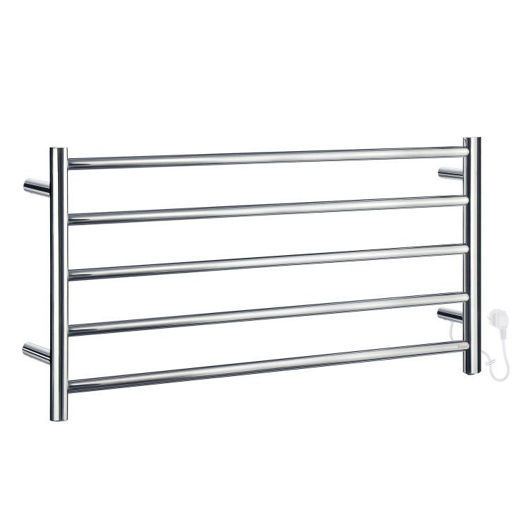 Smedbo Dry Polished Stainless Steel Electrical Wide Towel Warmer
