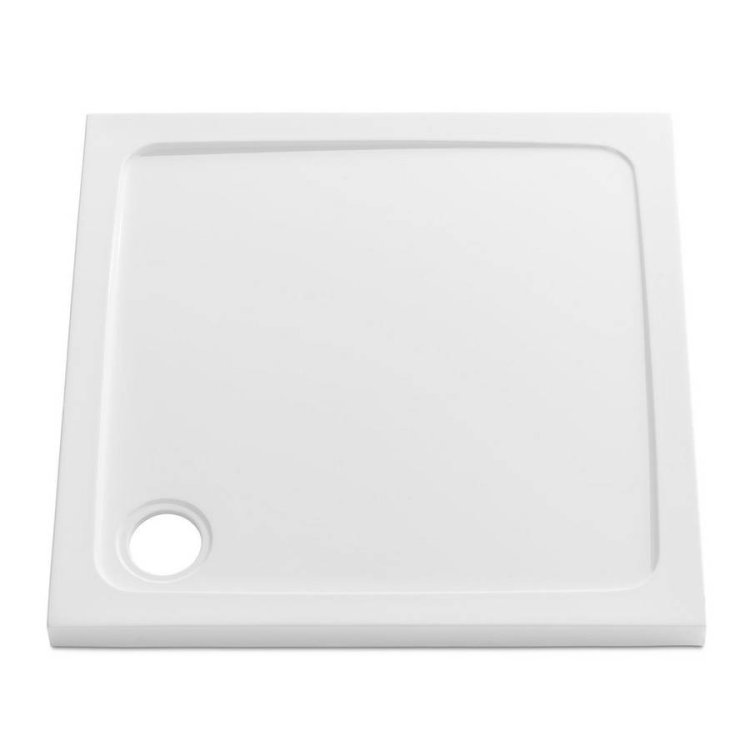 Kartell 700mm Square Low Profile Shower Tray 