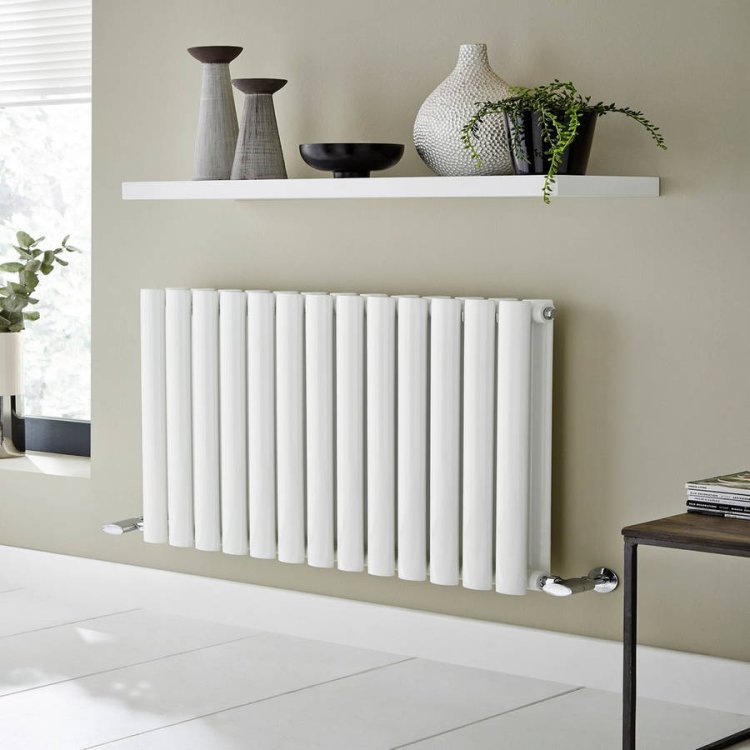 Kartell Aspen 600x970mm White Single Designer Radiator