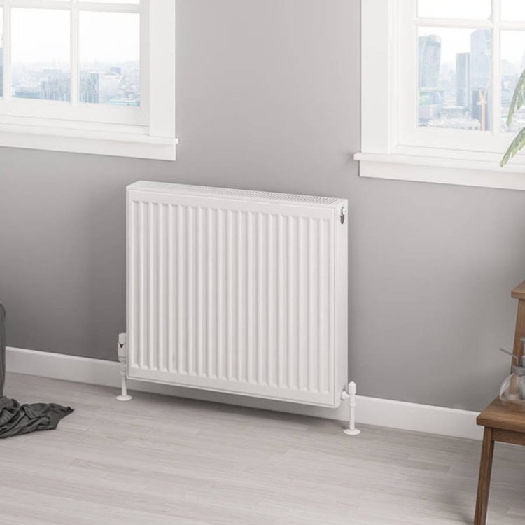 Eastbrook 600 x 700mm Gloss White Type 22 Compact Panel Radiator