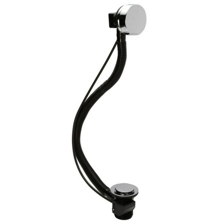 Nuie Chrome Economy Pop Up Bath Waste with Overflow