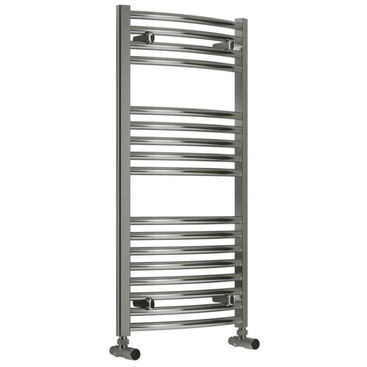 WSB-Reina Diva Curved Heated Chrome Towel Rail 1400 x 600mm-1