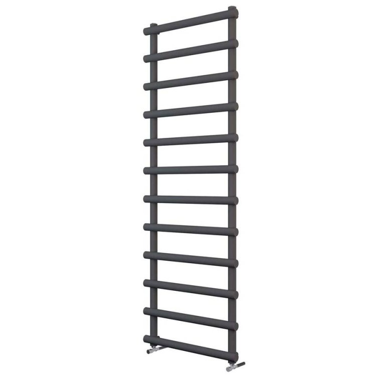 Scudo Izem Carbon Anthracite 1750 x 500mm Towel Radiator
