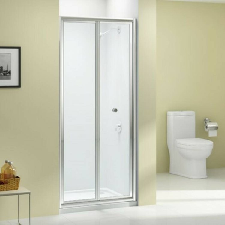 Merlyn Ionic Source 900mm Bifold Shower Door Recess