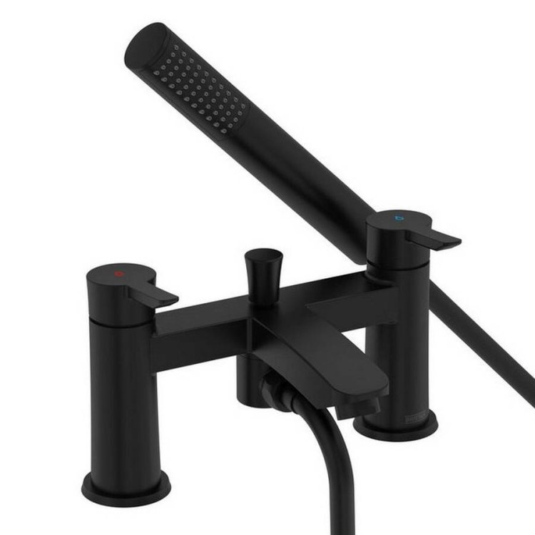 Bristan Apelo Black Bath Shower Mixer