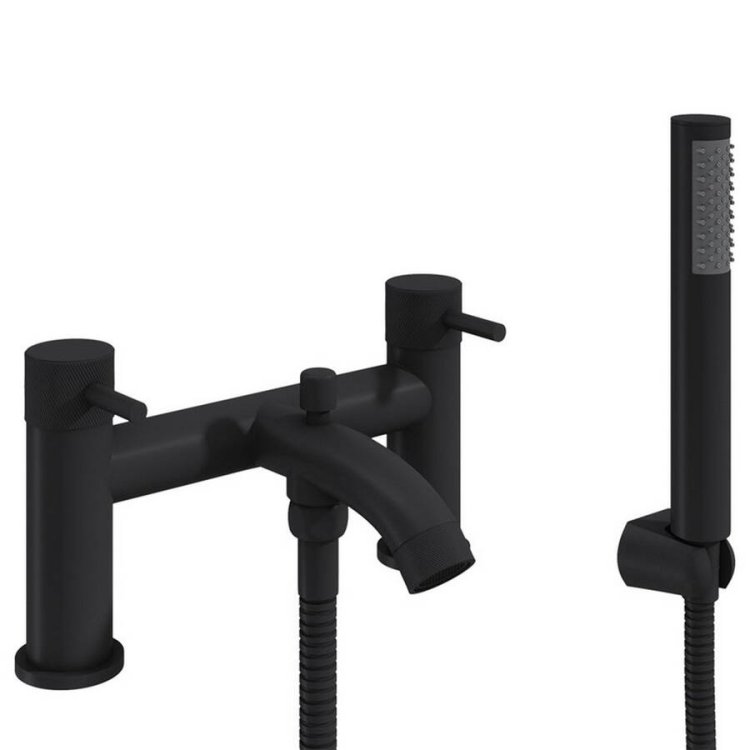 Trisen Verdura Black Bath Shower Mixer Data Sheet