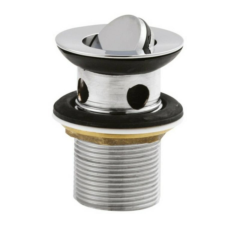 Nuie Slotted Brass Flip Top Basin Waste Data Sheet