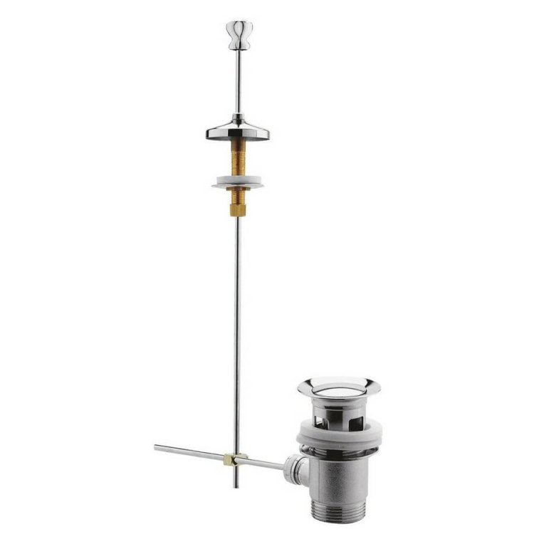 Nuie Push Button Slotted Basin Waste Data Sheet