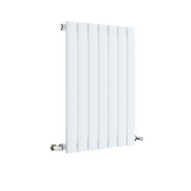 Nuie Sloane White 600 x 412mm Horizontal Single Panel Radiator